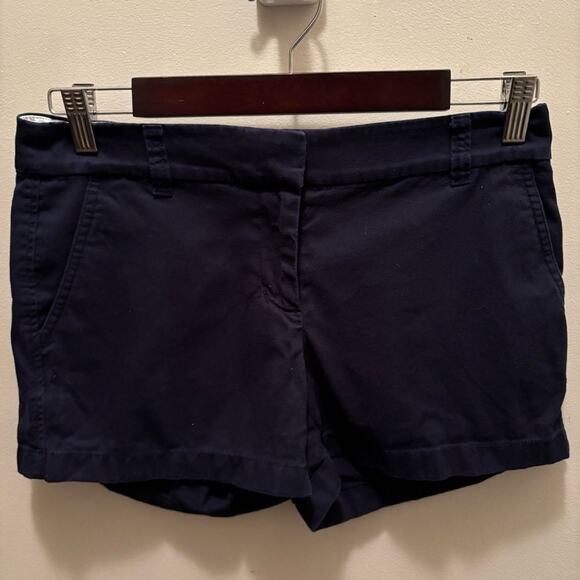 J Crew Classic Navy Women's Shorts - Picture 2 of 7